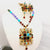 Hm 321 Gold plated long sheesha kundan