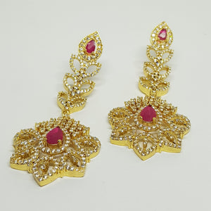 Hk 761 Gold Plated Earings