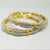 Hs 4854 Gold Plated bangles pair
