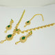 Hnk 7286 Gold plated Necklace Set