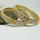 Hs 4817 Gold plated Bangles pair