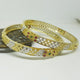 hs 4832 Gold plated Bangles pair