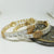 Hs 4863 Gold Plated bangles pair