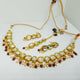 Hnk 7257 Gold plated Kundan set