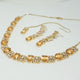 Hnk 7295 Gold plated Necklace Set