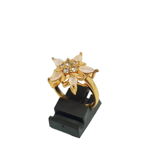 Hb 1411 Rose gold plated Ring(p)