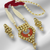 Hm 337 Gold plated Kundan Mala Set