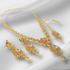 Hnk 7291 Gold plated Necklace Set
