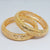 Hs 4910 Gold look bangles pair