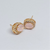 Hk 968 Rose Gold plated Earings (P)