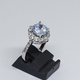 Hb 1597 Silver plated Ring (W)