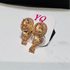 Hk 1000 Rose Gold plated Ear tops(C)