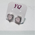 Hk 1009 Silver plated Ear tops(P)