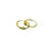 Hk 923 High quality Gold look Earings