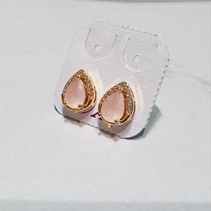 Hk 994 Rose Gold plated Ear tops(P)