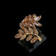 Hb 1517 Rose gold plated Ring(pnk)