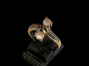 Hb 1519 Rose gold plated Ring select colour