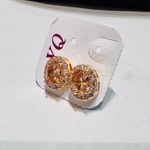 Hk 985 Rose Gold plated Ear tops(C)