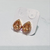 Hk 997 Rose Gold plated Ear tops(C)