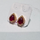 Hk 992 Rose Gold plated Ear tops(R)