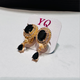 Hk 998 Rose Gold plated Ear tops(b)