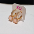 Hk 983 Rose Gold plated Earings(P)