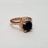Hb 1631 Rose gold plated Ring (B)