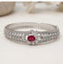 Hb 954 Silver plated Openable Bracelet(R)