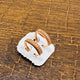 Hk 1107 Rose Gold Ear tops