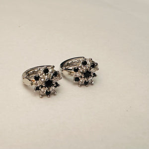 Hk 1086 Silver plated Ear tops(B)