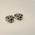 Hk 1086 Silver plated Ear tops(B)