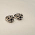 Hk 1086 Silver plated Ear tops(B)