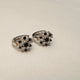 Hk 1086 Silver plated Ear tops(B)