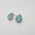 Hk 1077 Silver plated Ear tops (M)