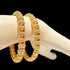 Hs 4896 Gold look High quality Bangles pair