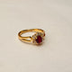 Hb 1655 Rose Gold plated Ring