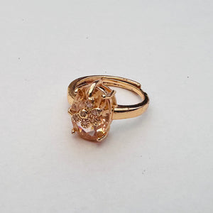 Hb 1438 Rose gold plated Ring(C)