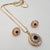 Hb 5515 Rose gold plated Pednant Set