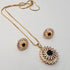 Hb 5515 Rose gold plated Pednant Set