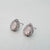 Hk 1076 Silver plated Ear tops (P)