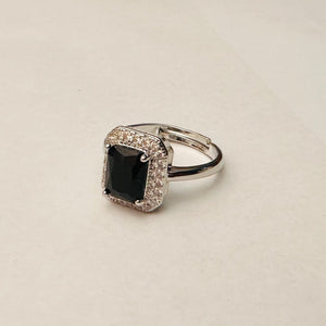 Hb 1661 Silver plated Ring(B)