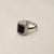 Hb 1661 Silver plated Ring(B)