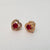 Hk 1066 Rose Gold plated Ear tops(R)