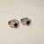 Hk 1089 Silver plated Ear tops(B)