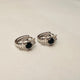 Hk 1089 Silver plated Ear tops(B)