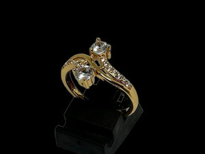 Hb 1519 Rose gold plated Ring select colour