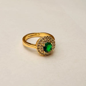 Hb 1659 Rose Gold plated Ring(E)
