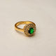 Hb 1659 Rose Gold plated Ring(E)