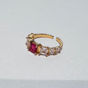 Hb 1501 Rose gold plated Ring(OL)