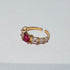 Hb 1501 Rose gold plated Ring(OL)